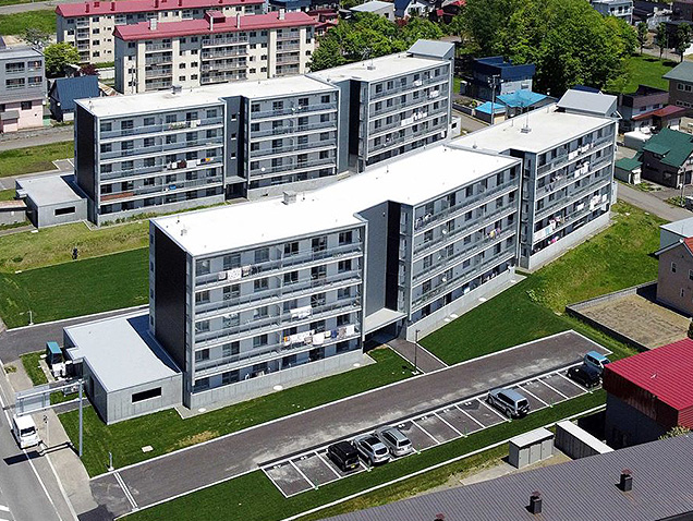 道営住宅 日の出台団地